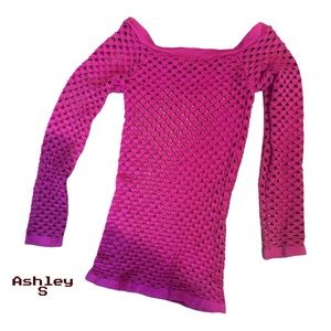 Candy Couture Mesh Long-sleeve